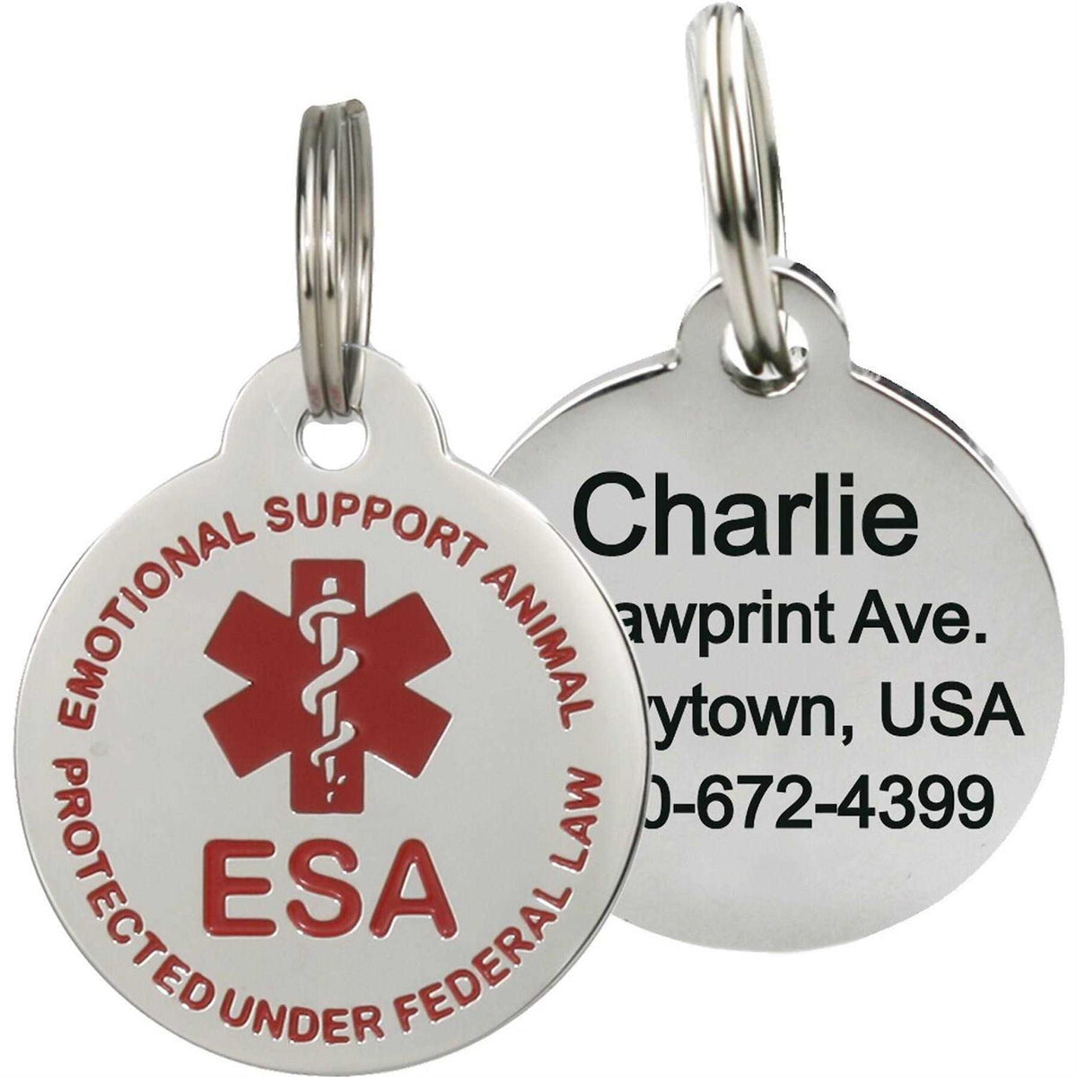 Personalized Dog & Cat ID Tag X959