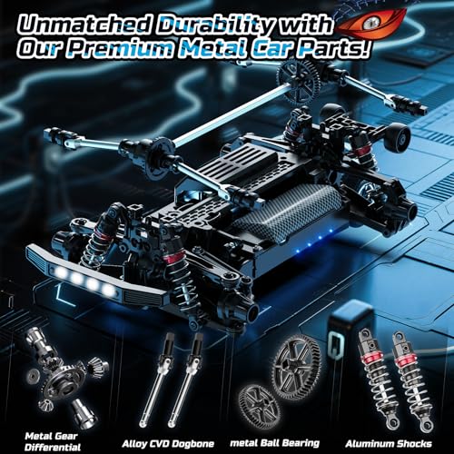 1:16 4WD Off-Road RC Monster Truck with 2 Batteries N473