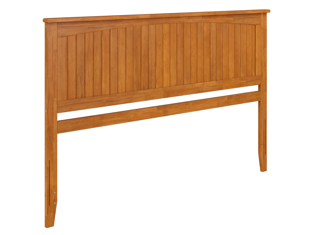King Solid Wood Panel Headboard with Attachable Charger K3636