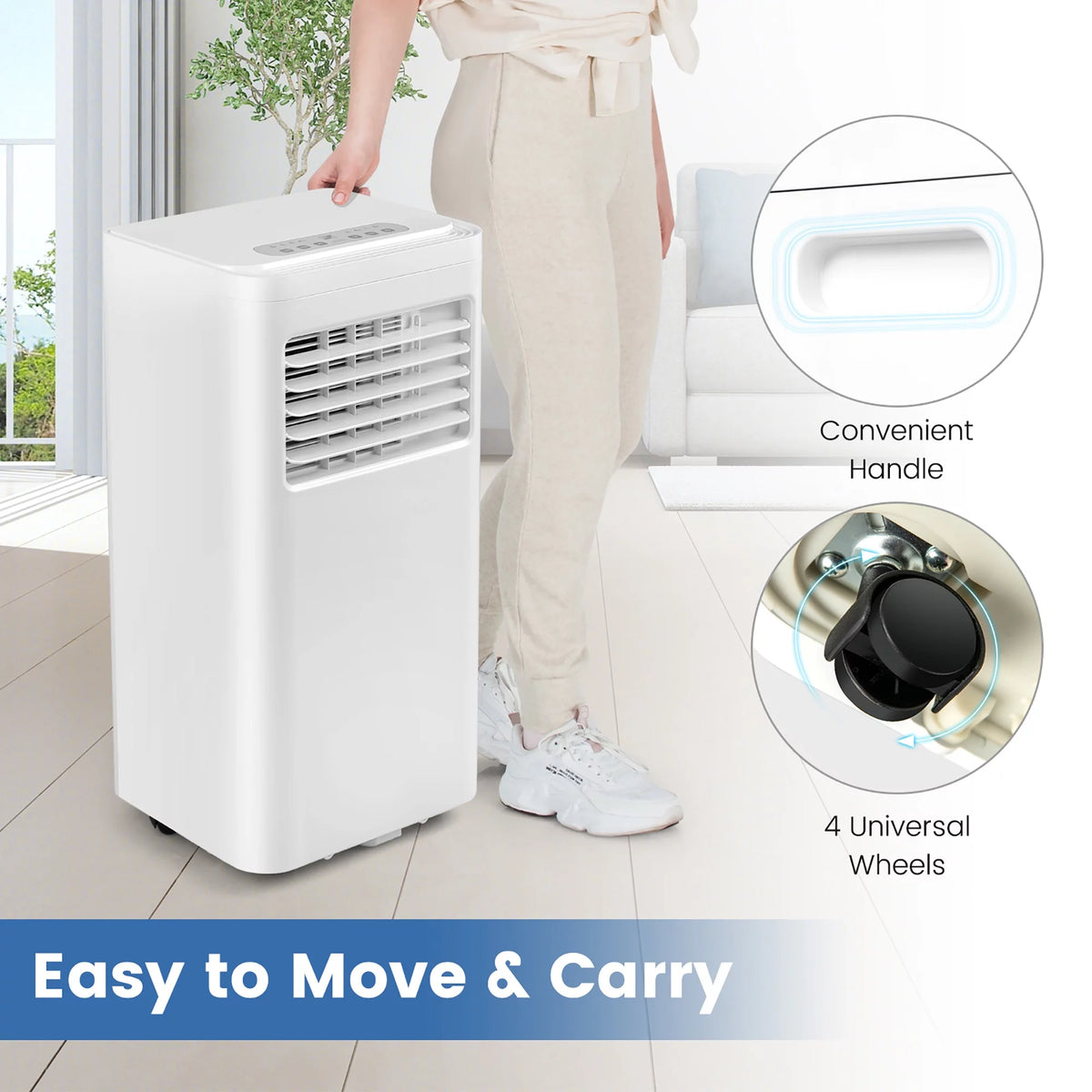 5000 BTU Portable Air Conditioner 3-in-1 S8851