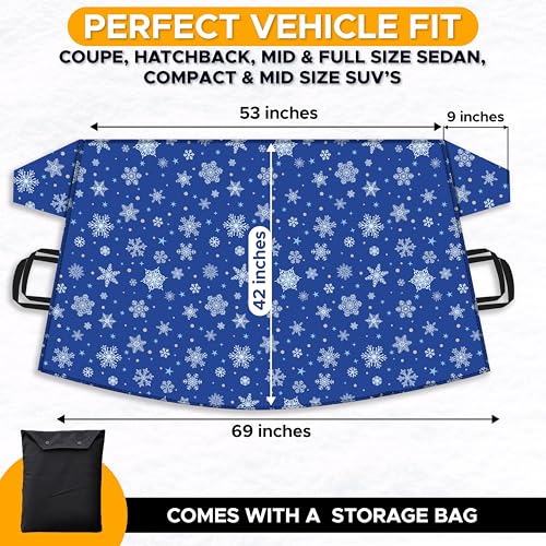 Heavy Duty 600D Oxford Fabric Windshield Cover S540