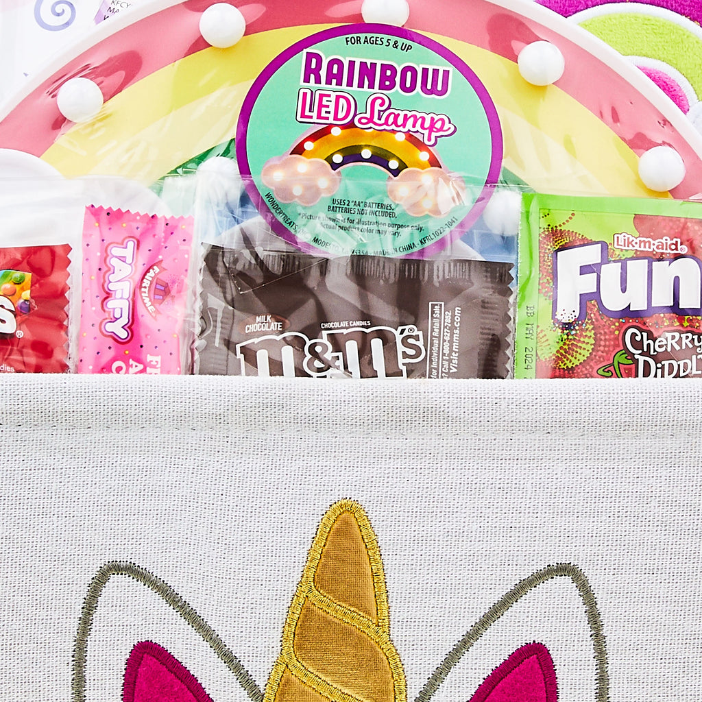 Fabric Storage Basket with Candies Gift Set Z405454