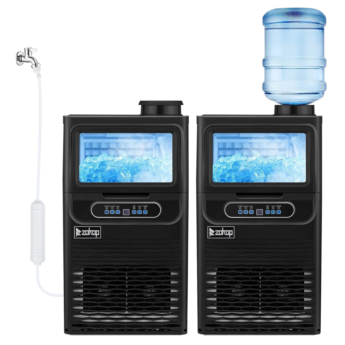 Commercial Ice Maker with 11lbs Storage Capacity B312
