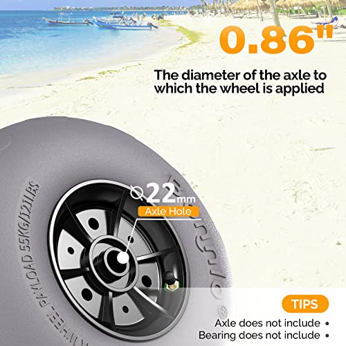 12" Replacement Balloon Wheels 2-Pack B100