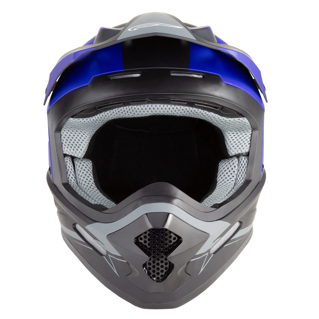 Matte Blue Off-Road Helmet D11153