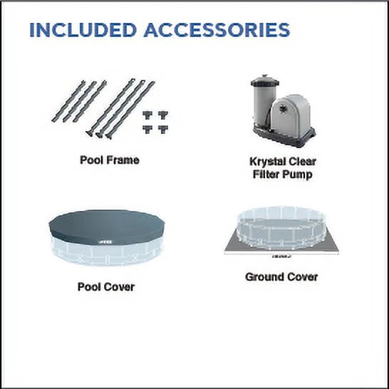18Ft X 48In Prism Frame Pool Set E605