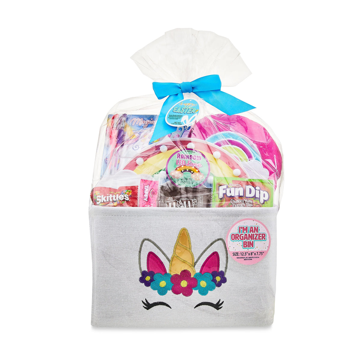 Fabric Storage Basket with Candies Gift Set Z405454