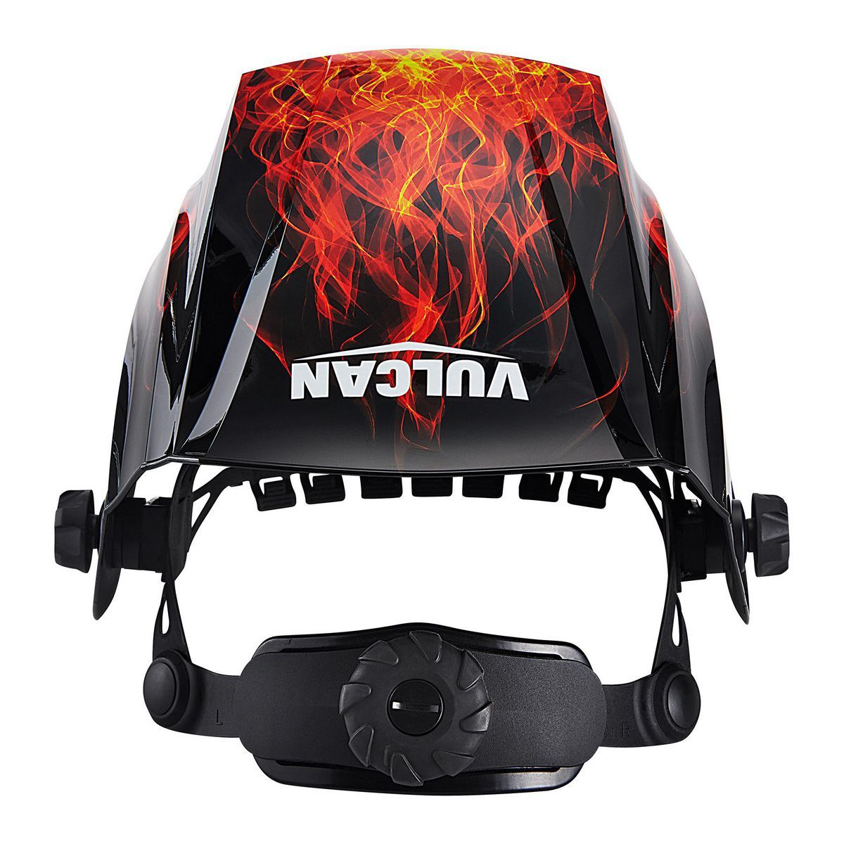 Auto-Darkening Welding Helmet with Flame Design R56801