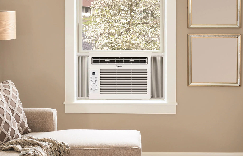 6,000 BTU 115V White Window Air Conditioner X3342