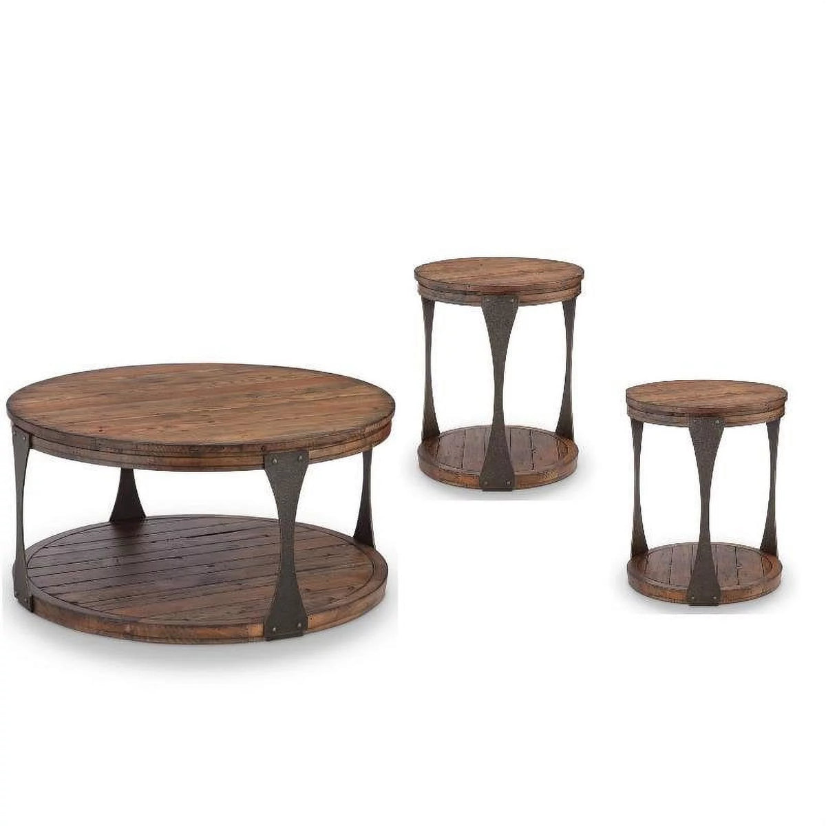3 Piece Coffee Table and End Table Set Y7458