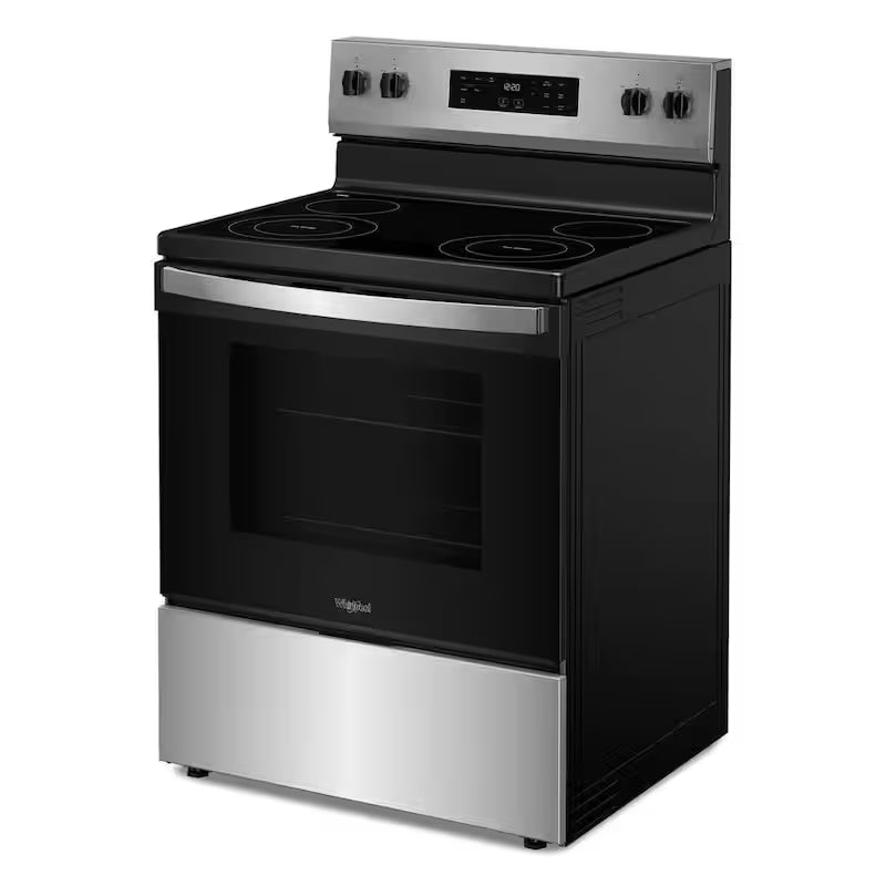 4 Element Freestanding Electric Range in Stainless Steel K438
