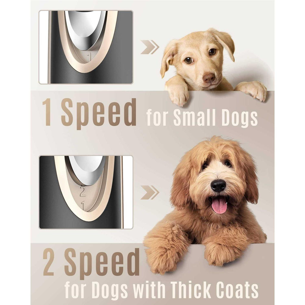 Low Noise 2-Speed Rechargeable Cordless Dog Clippers H34367
